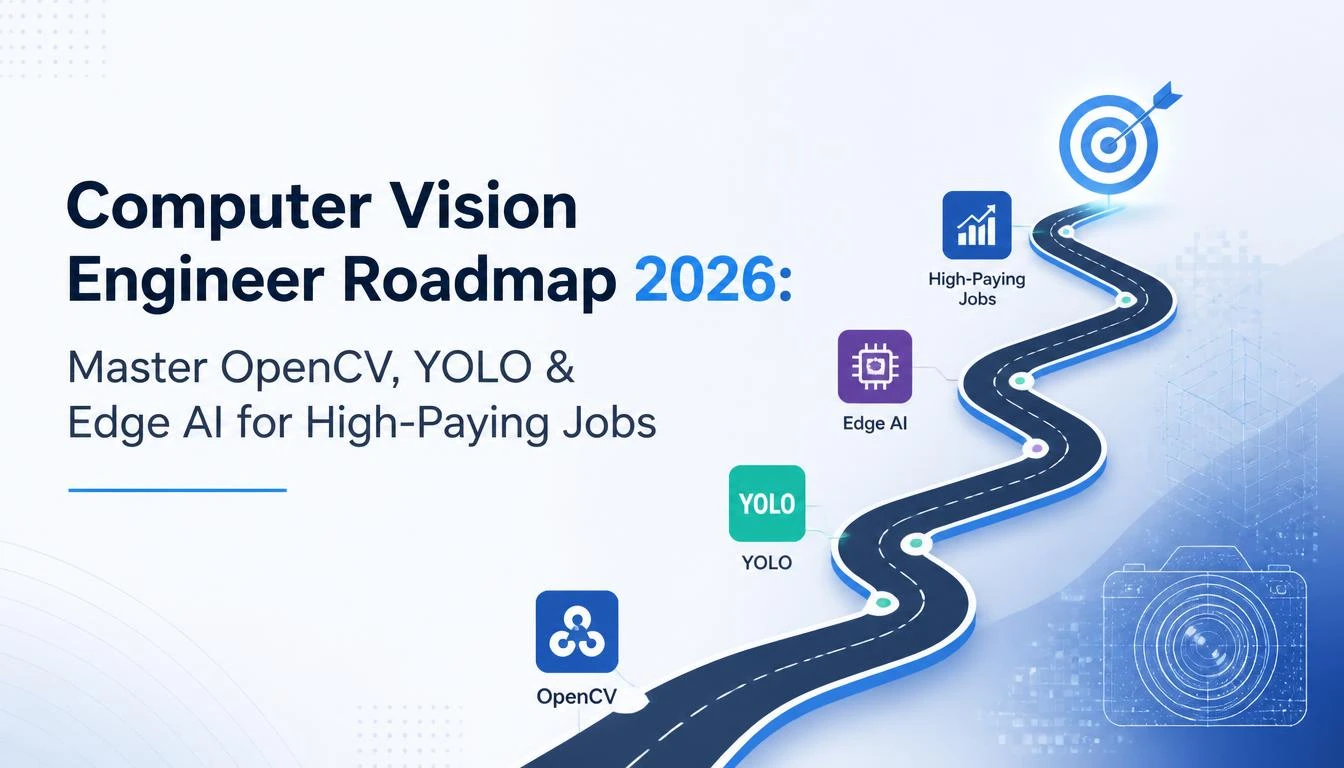 Computer Vision Engineer Roadmap 2026: Master OpenCV, YOLO & Edge AI for High-Paying Jobs