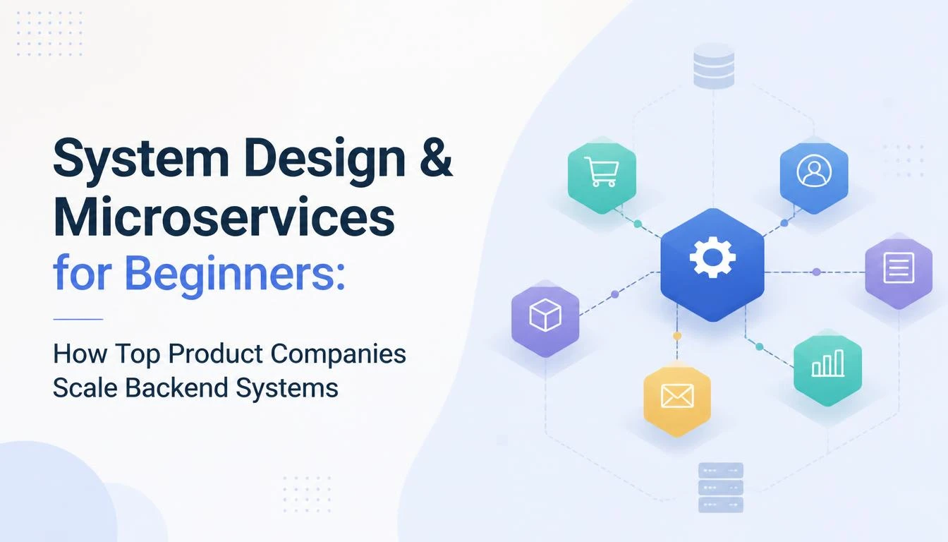 System Design & Microservices for Beginners: How Top Product Companies Scale Backend Systems